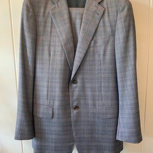 Belvest Suit--Blue
